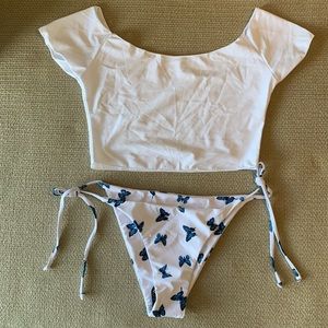 Butterfly bikini set